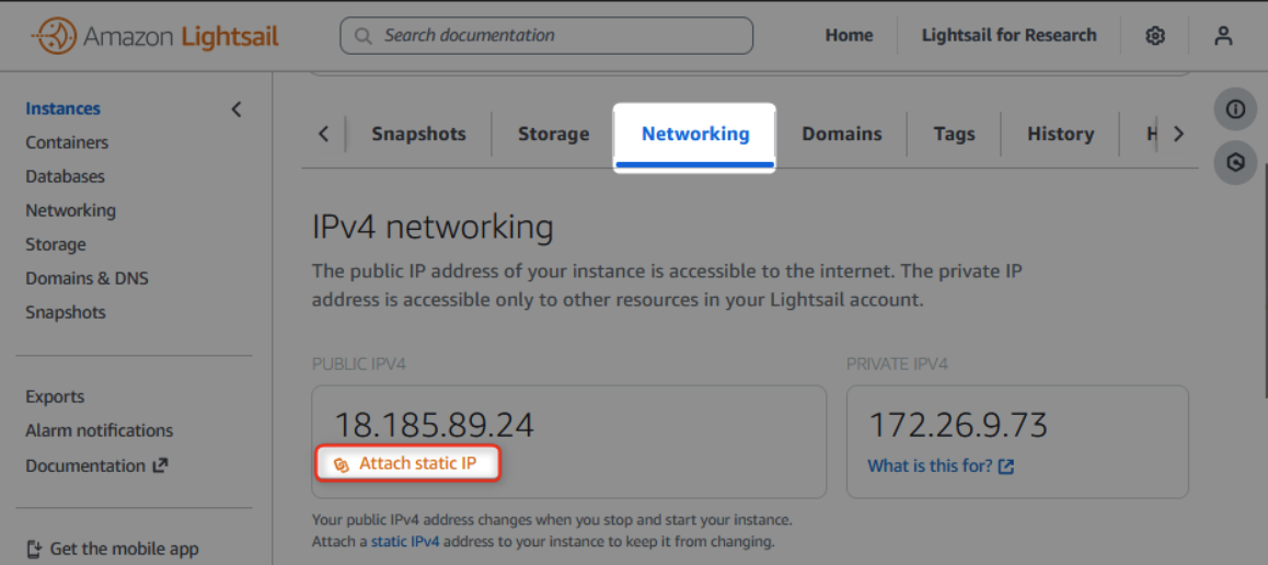 Manage your RingQ instance on Amazon Lightsail